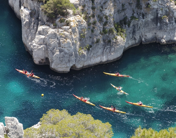 Provence séminaires et incentives Cassis - canoë